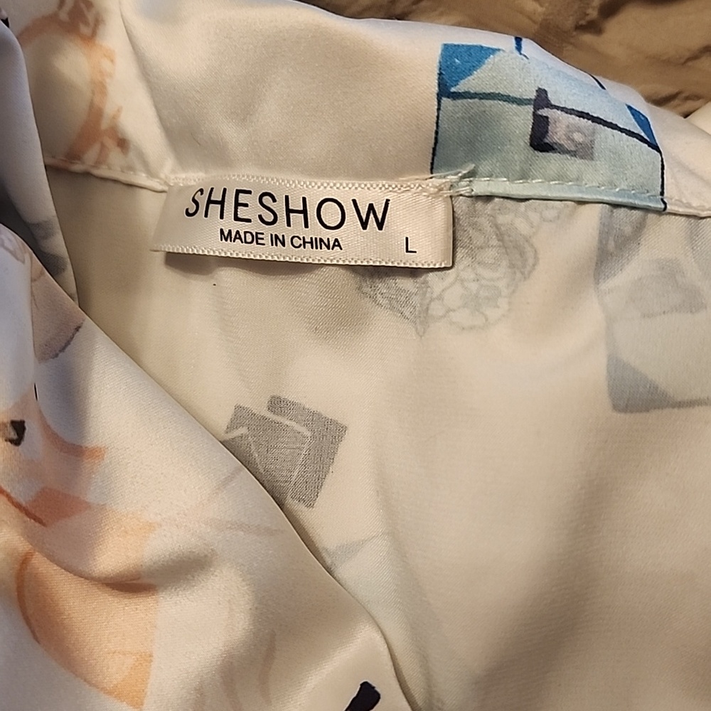 SheShow Breakfast At Tiffany's Short Pajamas - Picture 3 of 4